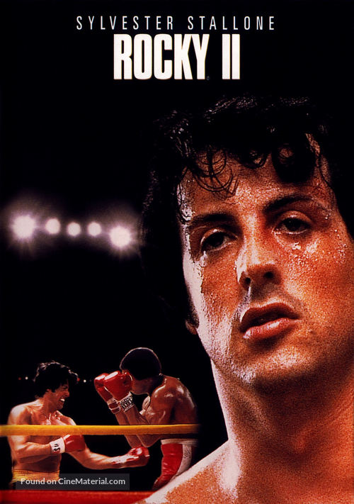 Rocky II - DVD movie cover