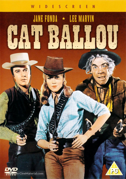 Cat Ballou - British DVD movie cover