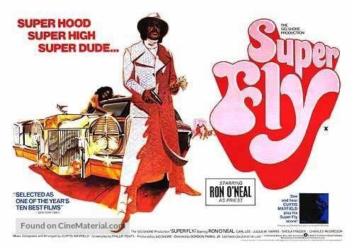 Superfly - British Movie Poster