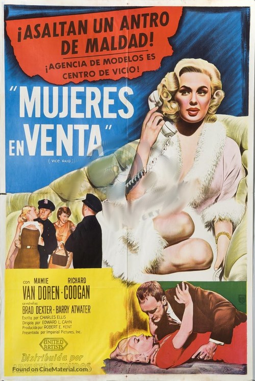 Vice Raid - Argentinian Movie Poster