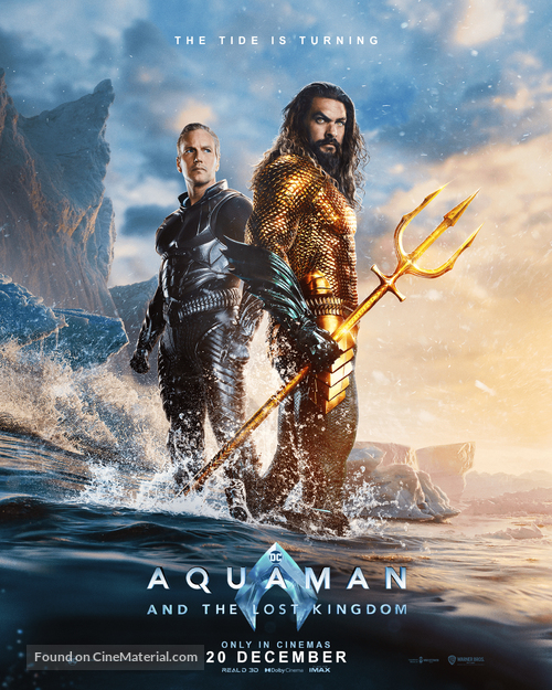 Aquaman and the Lost Kingdom - Malaysian Movie Poster