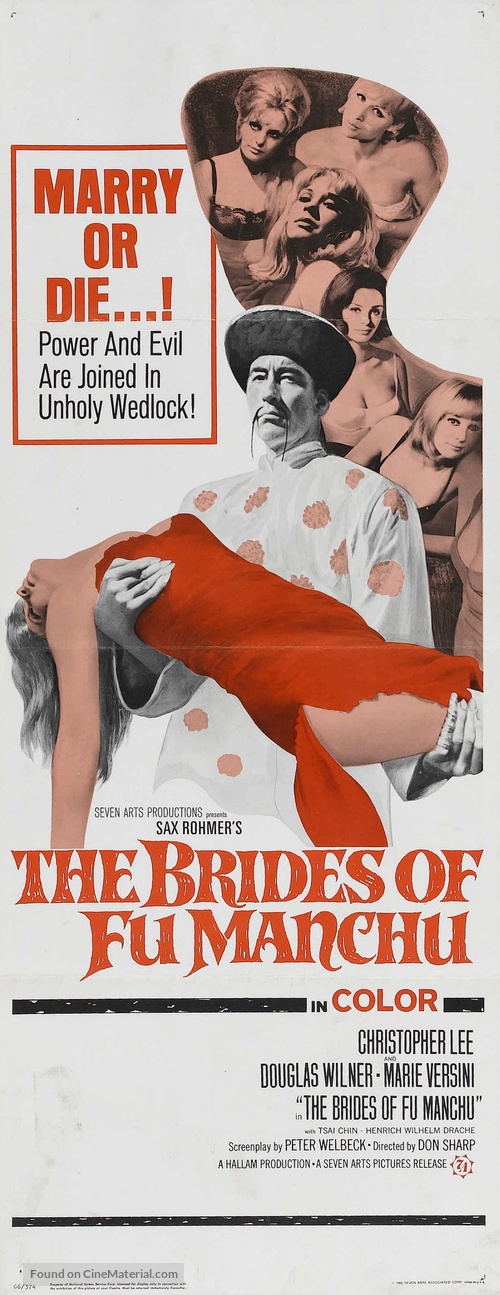 The Brides of Fu Manchu - Movie Poster