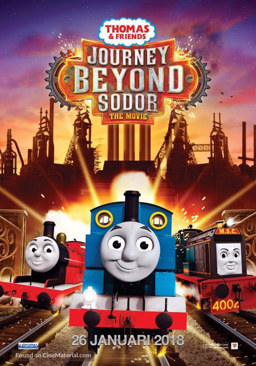 Thomas &amp; Friends: Journey Beyond Sodor - Indonesian Movie Poster