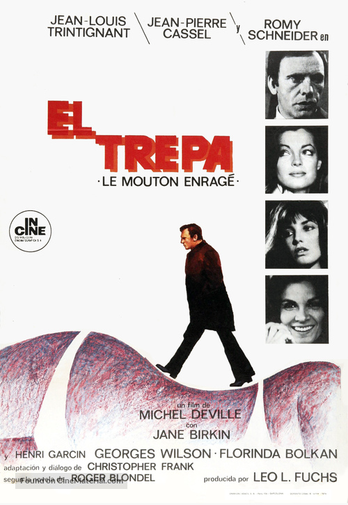 Le mouton enrag&eacute; - Spanish Movie Poster