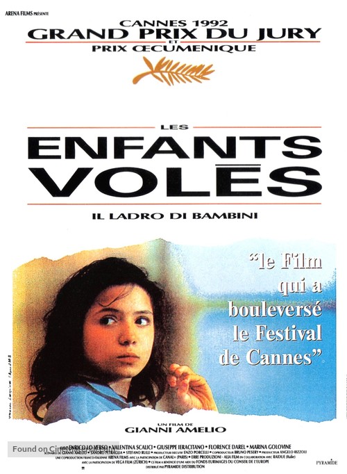 Ladro di bambini, Il - French Movie Poster