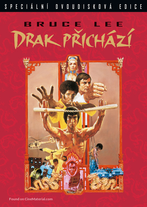 Enter The Dragon - Czech DVD movie cover