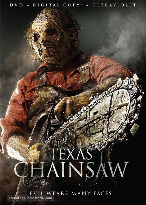 Texas Chainsaw Massacre 3D - DVD movie cover