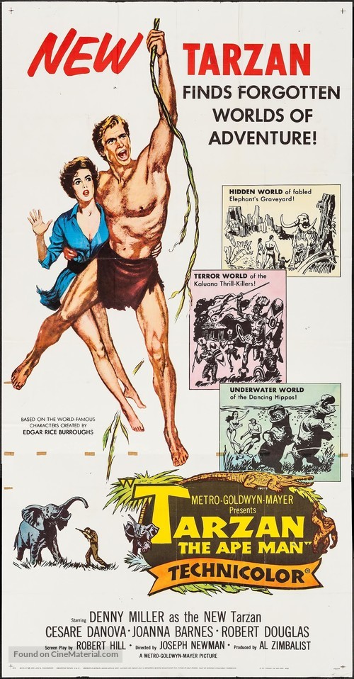 Tarzan, the Ape Man - Movie Poster