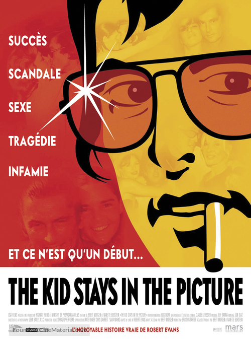 The Kid Stays In the Picture - French Movie Poster