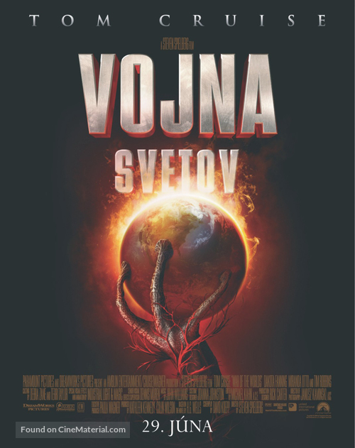 War of the Worlds - Slovak Movie Poster