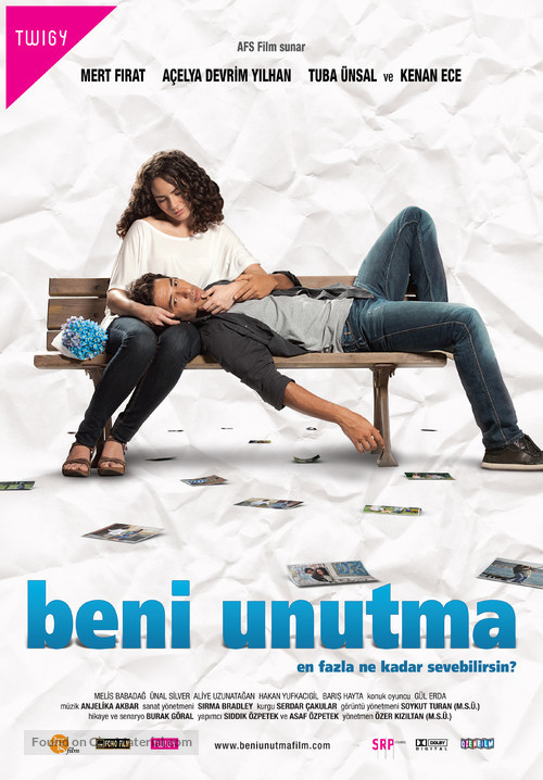 Beni unutma - Turkish Movie Poster