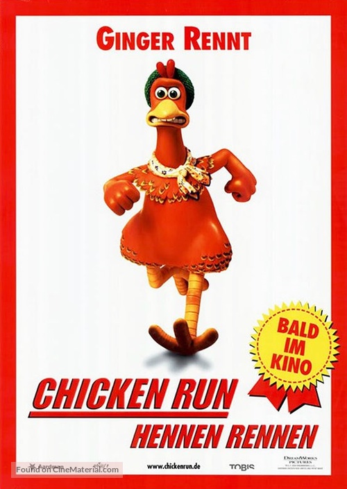 Chicken Run - German Movie Poster