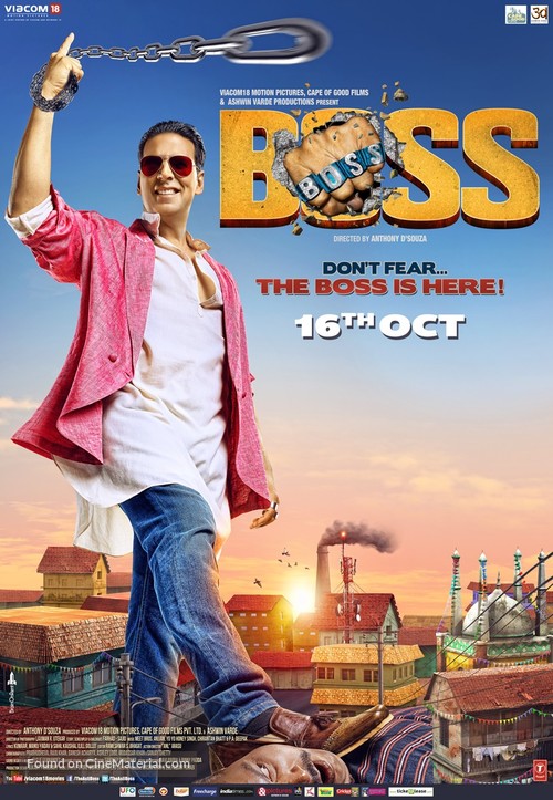 Boss - Indian Movie Poster