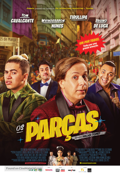 Os Par&ccedil;as - Brazilian Movie Poster