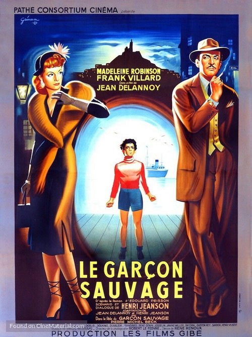 Le gar&ccedil;on sauvage - French Movie Poster