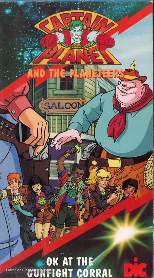 &quot;Captain Planet and the Planeteers&quot; - VHS movie cover