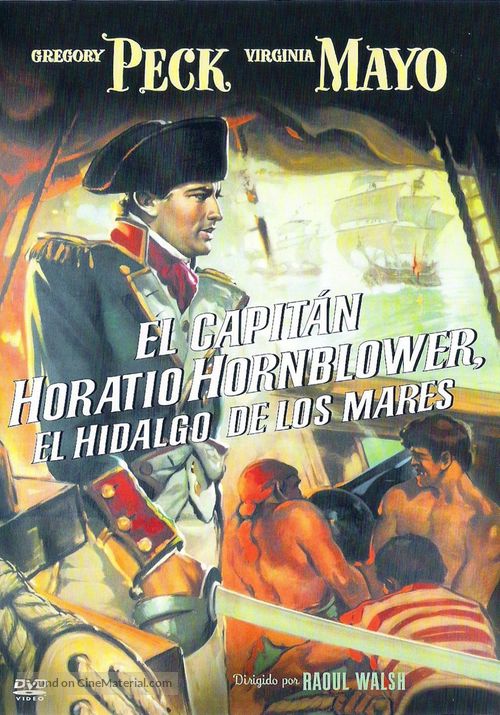 Captain Horatio Hornblower R.N. - Spanish DVD movie cover