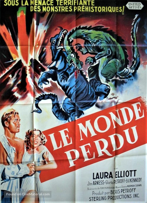 Two Lost Worlds - French Movie Poster