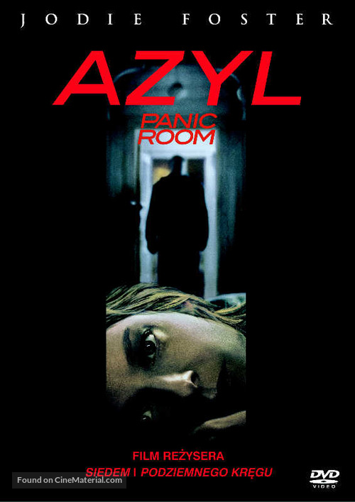 Panic Room - Polish DVD movie cover