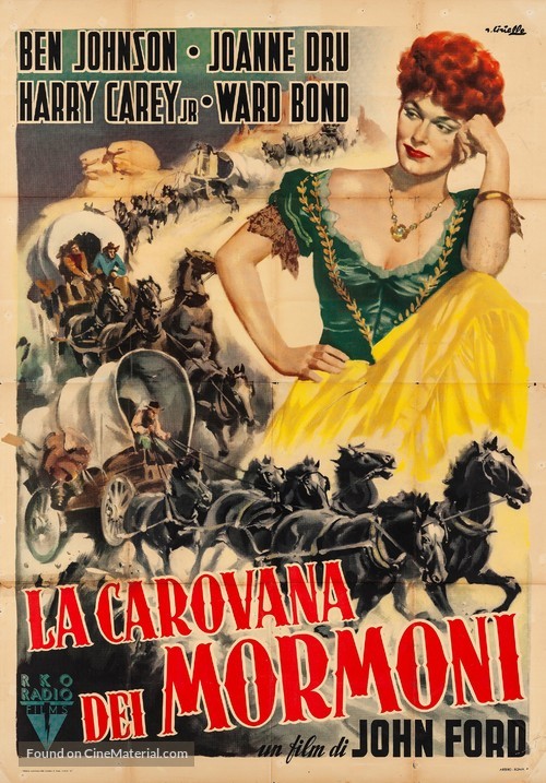 Wagon Master - Italian Movie Poster