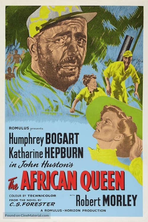 The African Queen - British Movie Poster