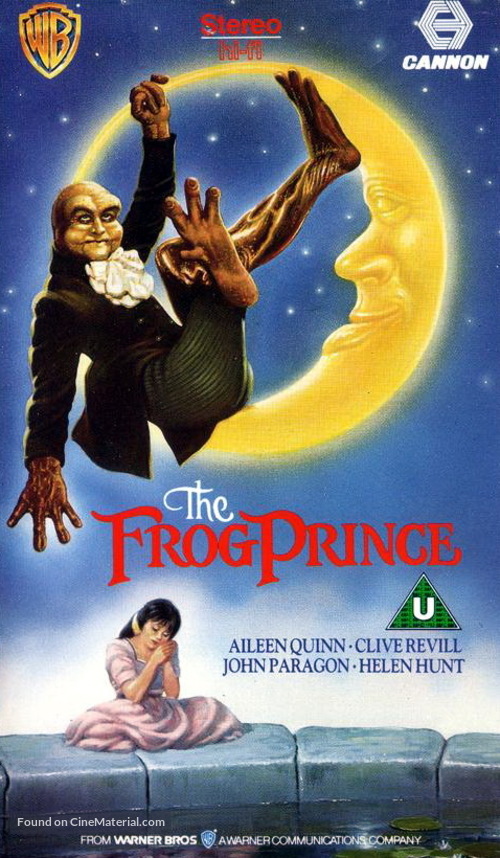 The Frog Prince - British VHS movie cover