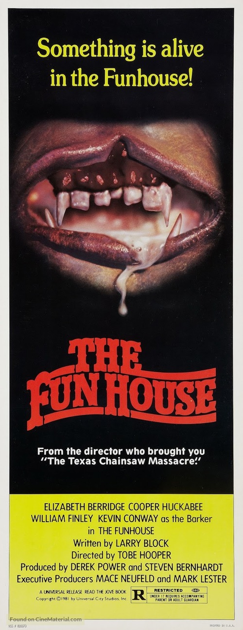 The Funhouse - British Movie Poster