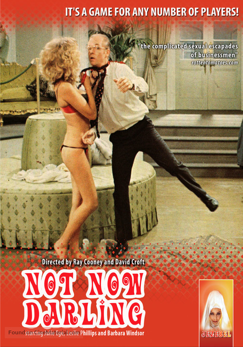 Not Now Darling - DVD movie cover