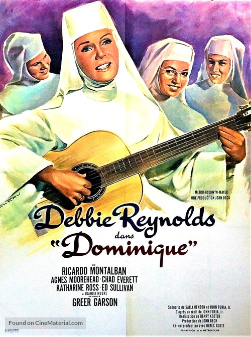 The Singing Nun - French Movie Poster