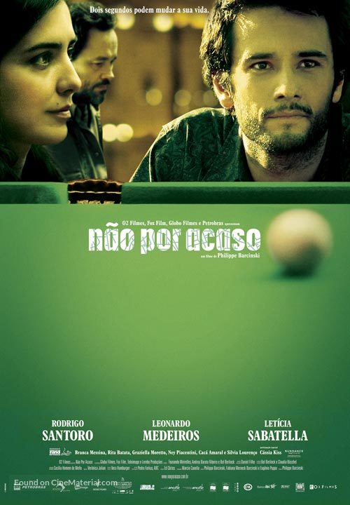 N&atilde;o Por Acaso - Brazilian Movie Poster