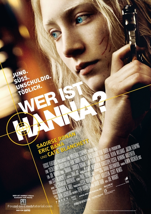 Hanna - German Movie Poster