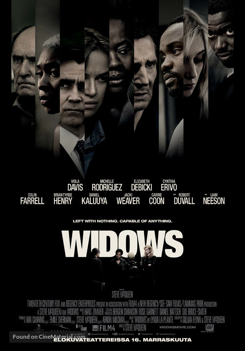 Widows - Finnish Movie Poster