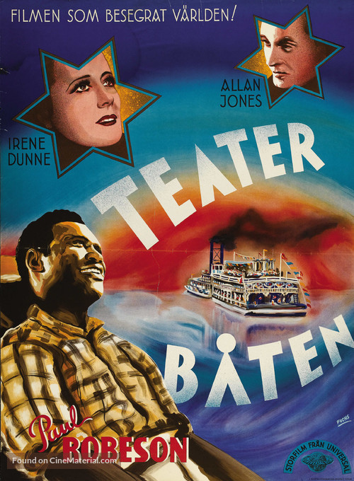 Show Boat - Swedish Movie Poster