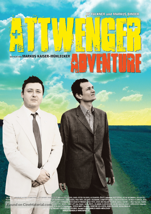 Attwenger Adventure - German poster