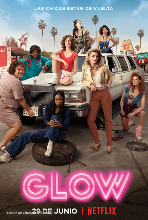 &quot;GLOW&quot; - Argentinian Movie Poster