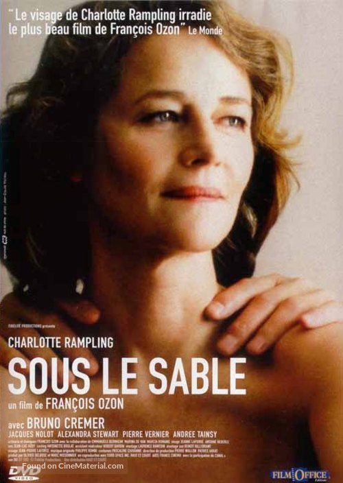 Sous le sable - French DVD movie cover