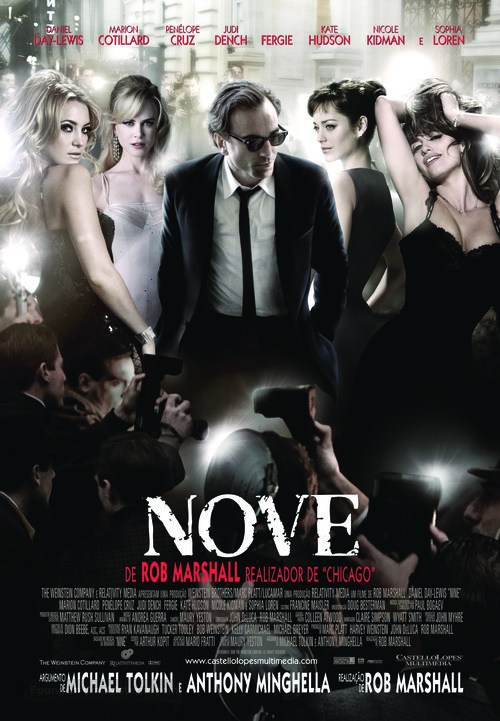 Nine - Portuguese Movie Poster