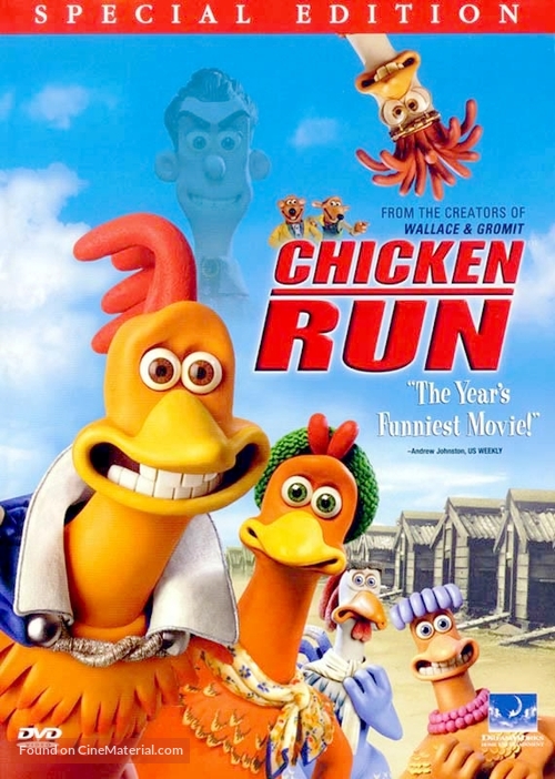 Chicken Run - DVD movie cover