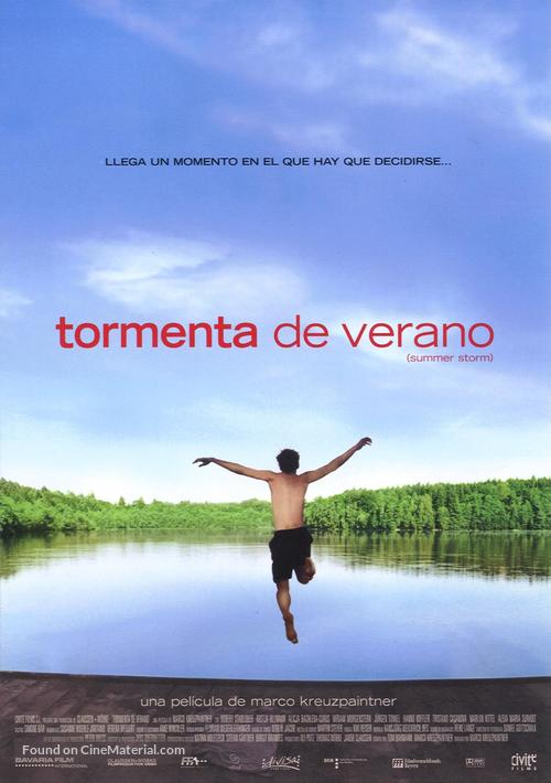 Sommersturm - Spanish Movie Poster