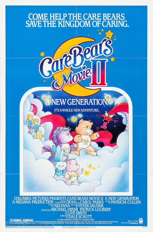 Care Bears Movie II: A New Generation - Movie Poster