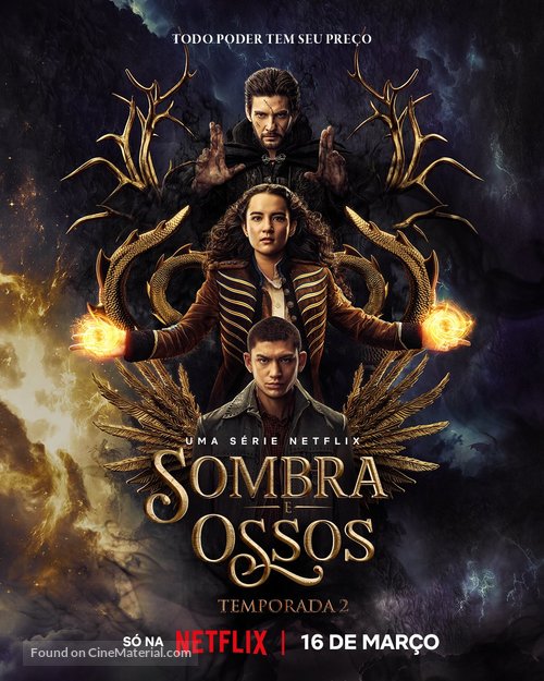 &quot;Shadow and Bone&quot; - Brazilian Movie Poster
