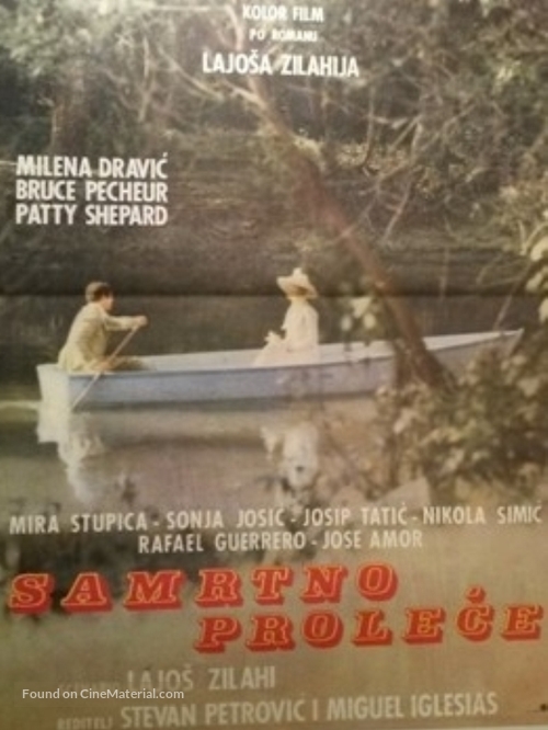 Samrtno prolece - Yugoslav Movie Poster