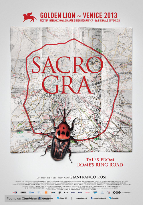Sacro GRA - Belgian Movie Poster