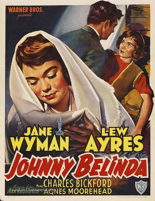 Johnny Belinda - Belgian Movie Poster