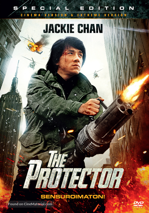 The Protector - Finnish DVD movie cover