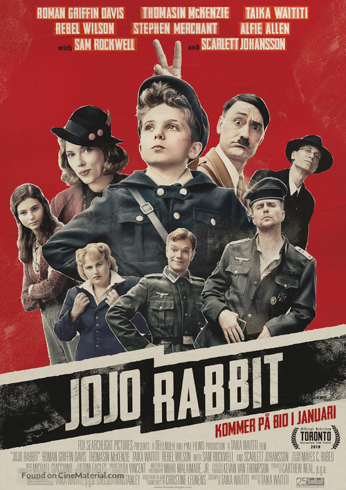 Jojo Rabbit - Swedish Movie Poster