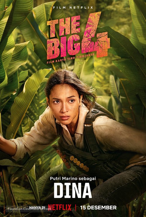 The Big Four - Indonesian Movie Poster