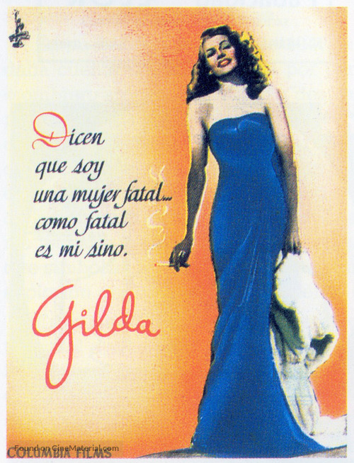 Gilda - Spanish Movie Poster