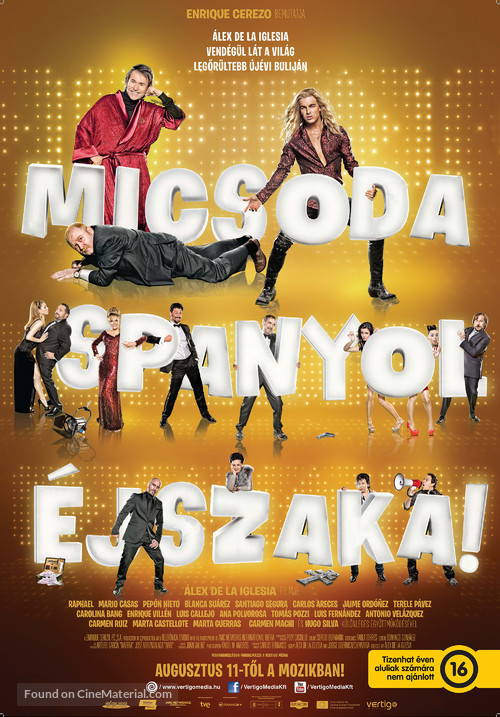 Mi gran noche - Hungarian Movie Poster
