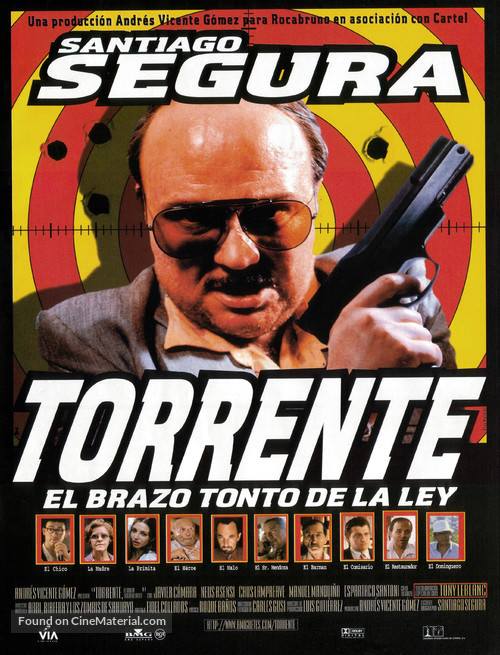 Torrente, el brazo tonto de la ley - Spanish Movie Poster